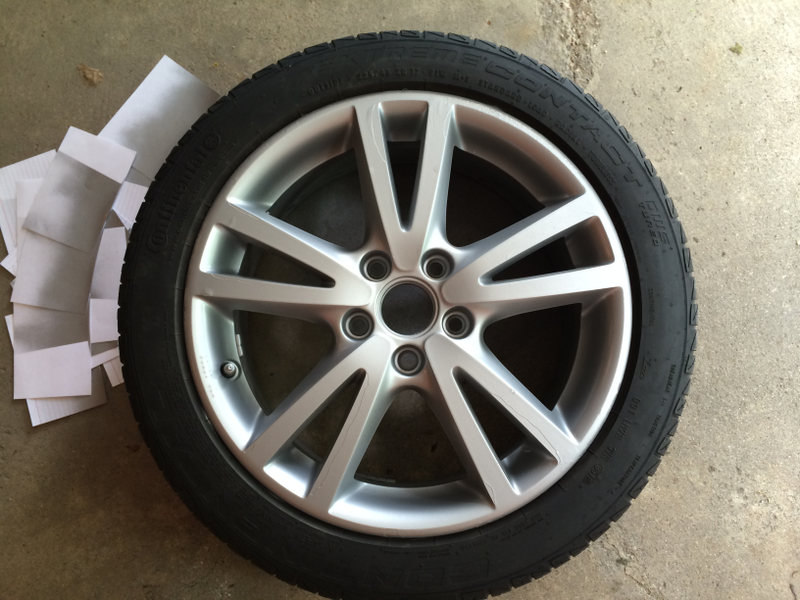 Illustration for article titled Plasti Dip Wheel Refinishing | Before & After (pics)